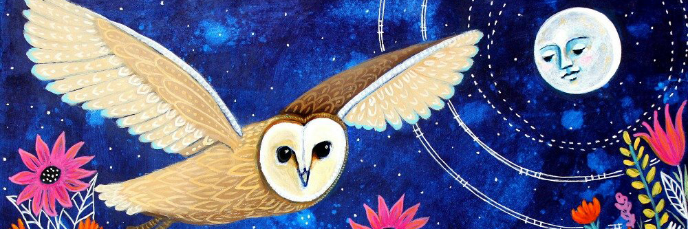 REGINA LORD . Night Owl . acrylic on birch panel . from the Tohono Chul ...