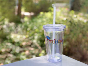 tumbler with straw