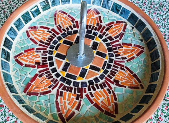 Mosaic Bird Feeder Tohono Chul