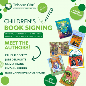 Children's book signing tohono chul