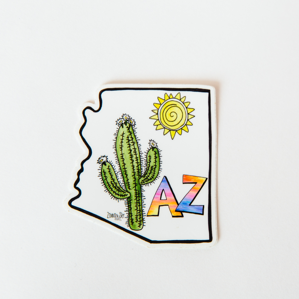 Arizona State Sticker Tohono Chul