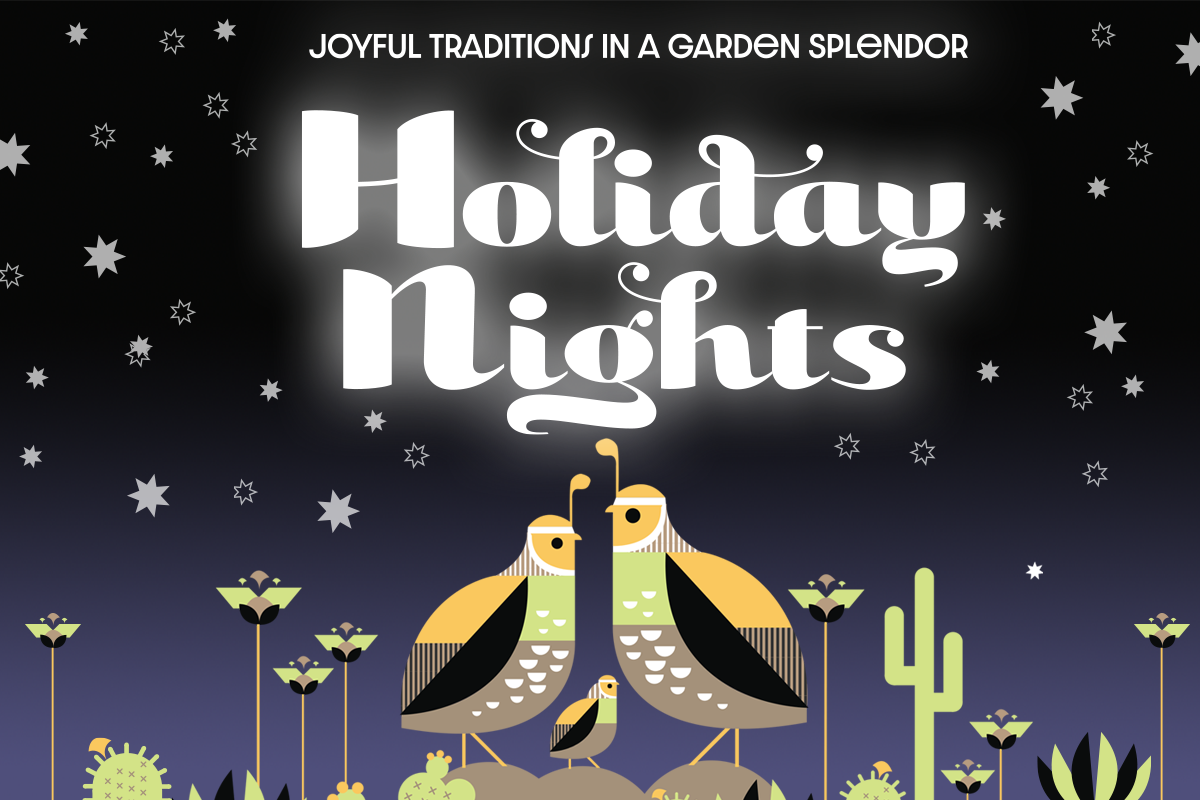 Holiday Nights 2023 Tohono Chul Tucson, AZ