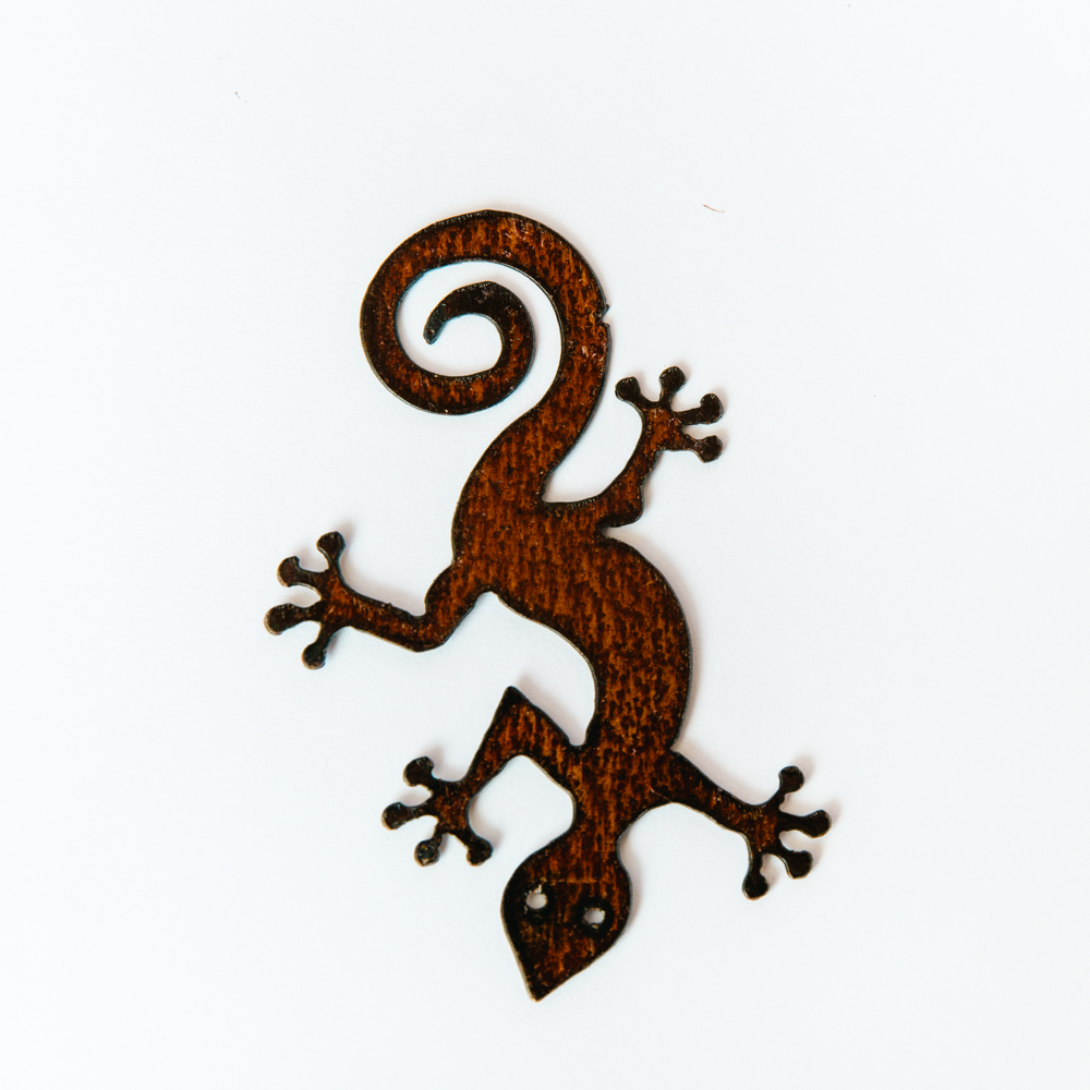 Metal Gecko Magnet Tohono Chul