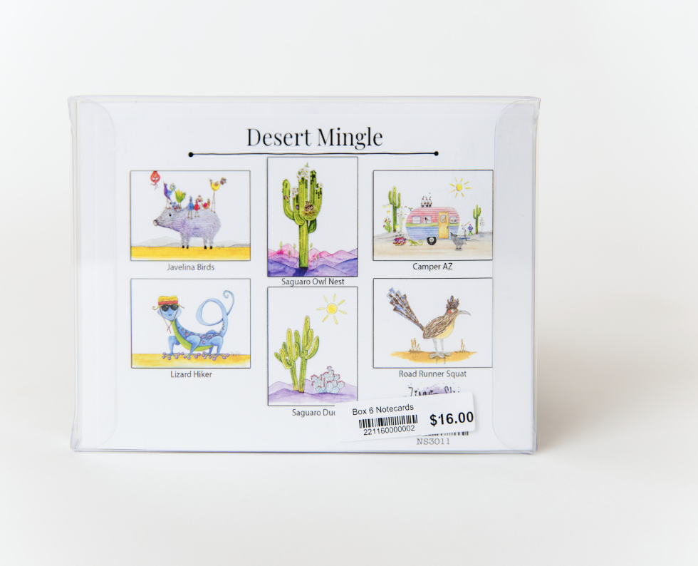 Desert Mingle Notecards Tohono Chul