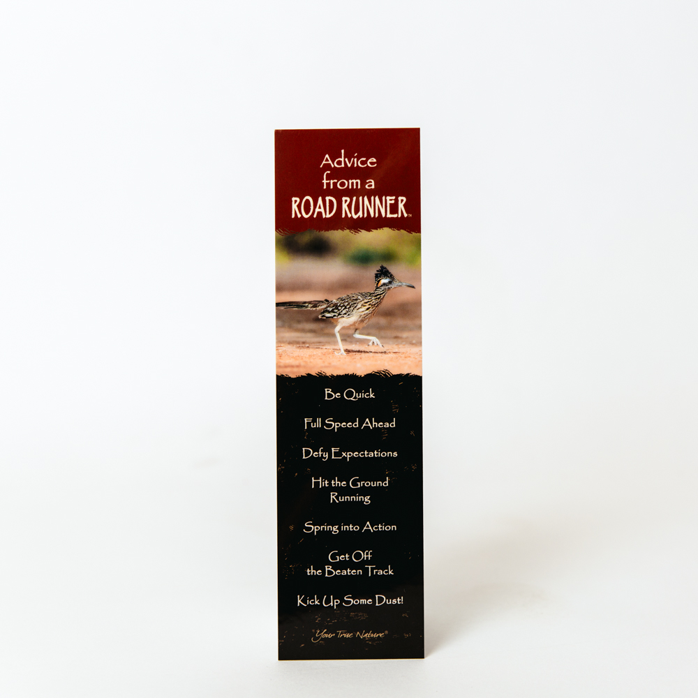 Advice From A Roadrunner Bookmark