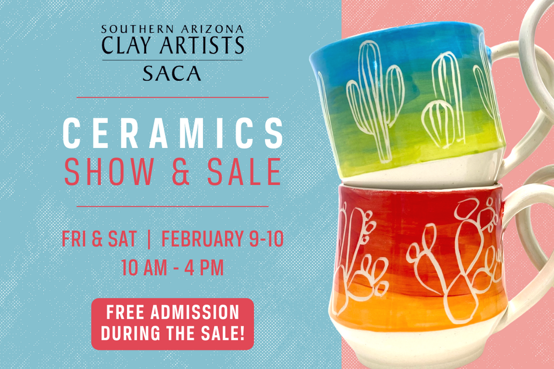 SACA Ceramics Sale Tohono Chul 2024
