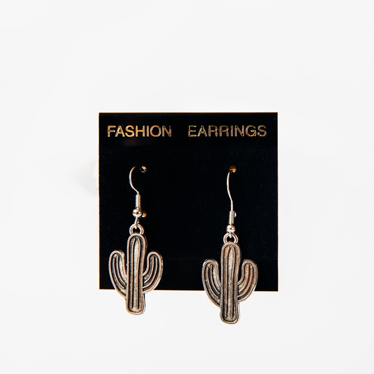 Silver Saguaro Earrings Tohono Chul