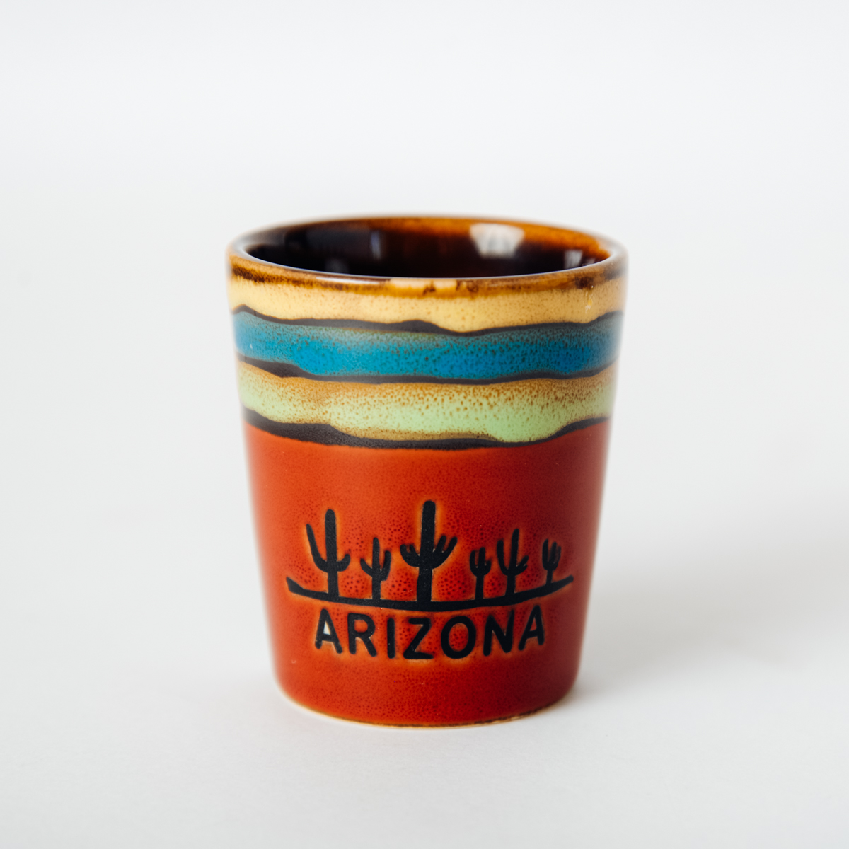 Sonoran Desert Arizona Shot Glass Tohono Chul