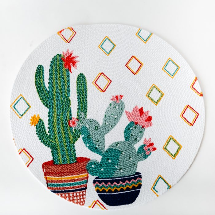 Cactus Garden Braided Placemat Tohono Chul