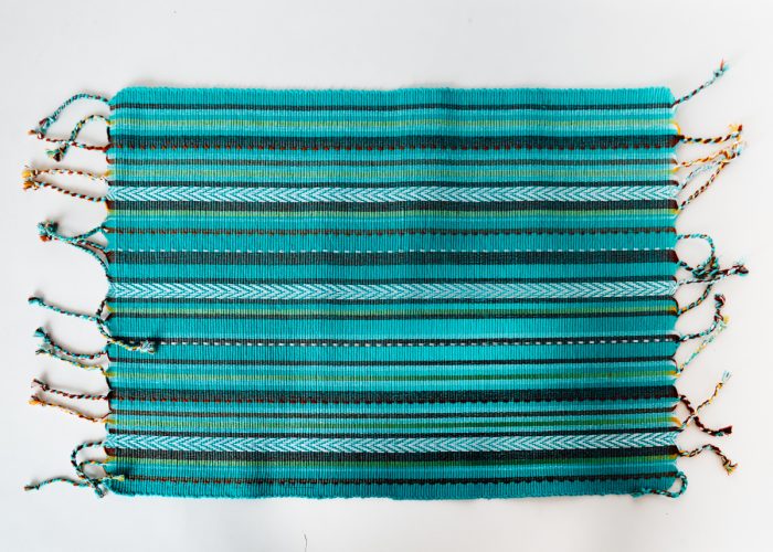 Serape Turquoise Placemat Tohono Chul