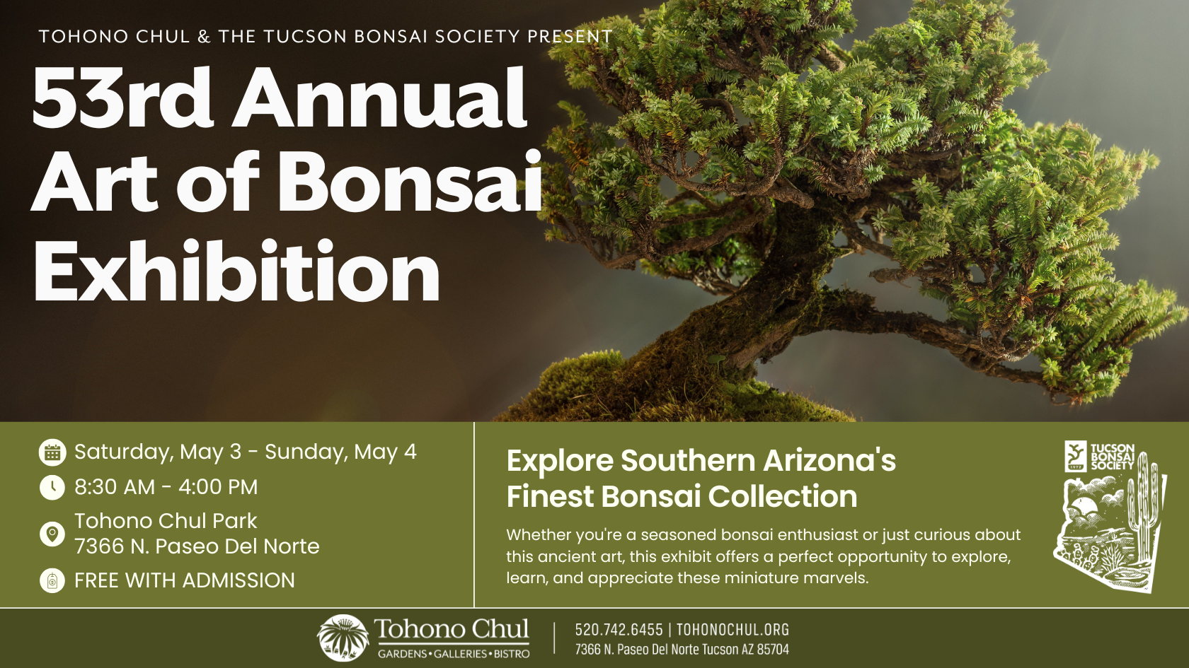53rd Annual Art of Bonsai Exhibition
