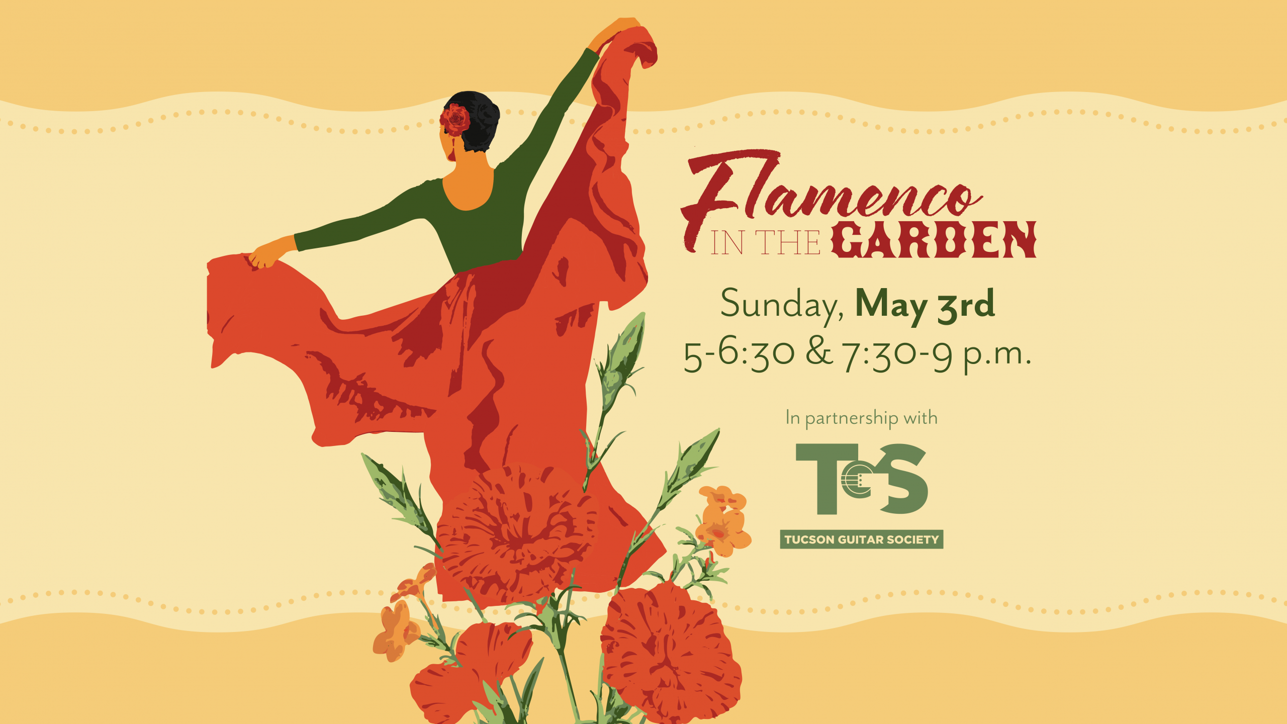 Flamenco in the Garden